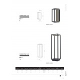 NOWODVORSKI 8176 | Symmetry Nowodvorski fali lámpa 1x LED 210lm 3000K IP54 szürke, opál