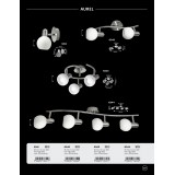 RABALUX 6341 | Aurel Rabalux spot lámpa elforgatható alkatrészek 1x E14 matt króm, fehér