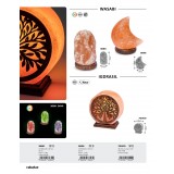 RABALUX 3680 | Wasabi Rabalux dekor lámpa színváltós, USB csatlakozó 1x LED RGBK tölgy, narancs