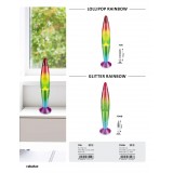 RABALUX 7011 | Lollipop-Rainbow Rabalux dekor lávalámpa vezeték kapcsoló 1x E14-G45 többszínű