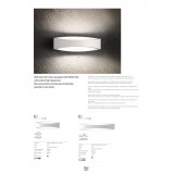 REDO 01-1330 | Eigher Redo falikar lámpa 1x LED 747lm 3000K matt fehér