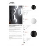 REDO 01-1336 | Umbra-RD Redo fali lámpa 1x LED 1265lm 3000K matt fekete
