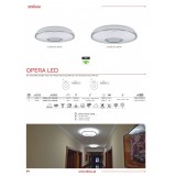 STRUHM 03636 | Opera-LM Struhm mennyezeti lámpa - LEDMASTER 2293 - IP44 fehér