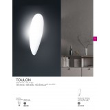 TRIO 204700101 | Toulon-TR Trio fali lámpa 1x E27 fehér