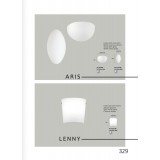 VIOKEF 4161100 | Lenny Viokef fali lámpa 1x E14 matt opál, króm