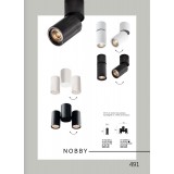 VIOKEF 4157100 | Nobby Viokef spot lámpa elforgatható alkatrészek 1x GU10 fehér