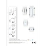 VIOKEF 4116500 | Aster-VI Viokef beépíthető lámpa festhető 1x LED 75lm 3000K fehér